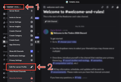 How to edit profile 1