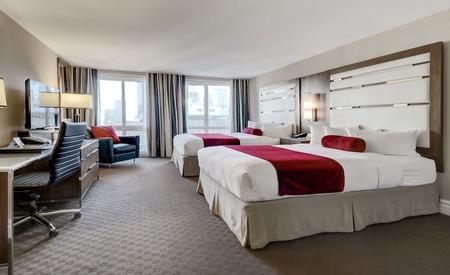 Le Cantlie, studio two queen beds